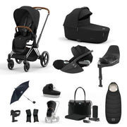 Cybex Priam Travel System With Cloud T - Sepia Black