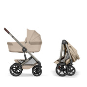 Cybex Talos S Lux Pushchair with Folding Cot - Almond Beige