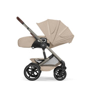 Cybex Talos S Lux Pushchair with Folding Cot - Almond Beige