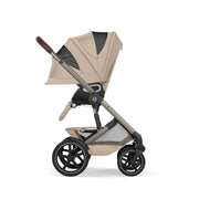Cybex Talos S Lux Pushchair with Folding Cot - Almond Beige