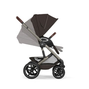 Cybex Talos S Lux Pushchair with Folding Cot - Chocolate Brown