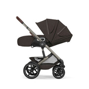 Cybex Talos S Lux Pushchair with Folding Cot - Chocolate Brown