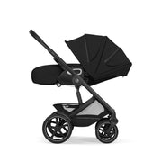 Cybex Talos S Lux Pushchair with Folding Cot - Moon Black