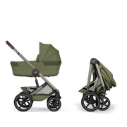 Cybex Talos S Lux Pushchair with Folding Cot - Moss Green
