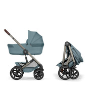 Cybex Talos S Lux Pushchair with Folding Cot - Stormy Blue