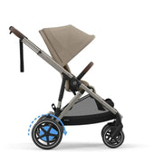 Cybex e-Gazelle Pushchair and Carrycot - Almond Beige