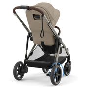 Cybex e-Gazelle Pushchair and Carrycot - Almond Beige