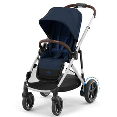 Cybex e-Gazelle S - Silver Frame - Ocean Blue