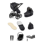 Egg3 Luxury Bundle Travel System with Cloud T i-Size Car Seat - Carbonite