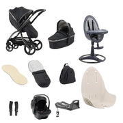 Egg3 With Egg Highchair Feeding Bundle - Carbonite