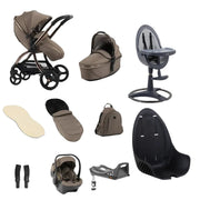 Egg3 With Egg Highchair Feeding Bundle - Mink