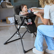 Flip Pro Magic Fold Highchair - Charcoal Grey