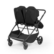 Ickle Bubba Altair Growing Families 13 Piece Travel System with i-Size Nimbus 180° Spin Car Seat & ISOFIX Base - Black