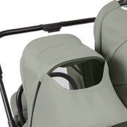 Ickle Bubba Altair Growing Families 13 Piece Travel System with i-Size Nimbus 180° Spin Car Seat & ISOFIX Base - Laurel Green
