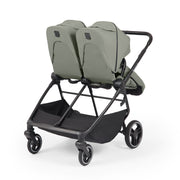 Ickle Bubba Altair Growing Families 13 Piece Travel System with i-Size Nimbus 180° Spin Car Seat & ISOFIX Base - Laurel Green