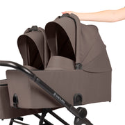 Ickle Bubba Altair Growing Families 13 Piece Travel System with i-Size Nimbus 180° Spin Car Seat & ISOFIX Base - Mink