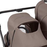 Ickle Bubba Altair Growing Families 13 Piece Travel System with i-Size Nimbus 180° Spin Car Seat & ISOFIX Base - Mink