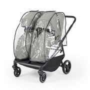 Ickle Bubba Altair Twin 17 Piece Travel System with i-Size Nimbus 180° Spin Car Seats & ISOFIX Bases - Laurel Green