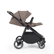 Ickle Bubba Altair Twin 17 Piece Travel System with i-Size Nimbus 180° Spin Car Seats & ISOFIX Bases - Mink