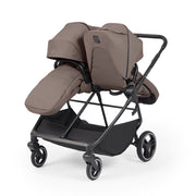 Ickle Bubba Altair Twin 17 Piece Travel System with i-Size Nimbus 180° Spin Car Seats & ISOFIX Bases - Mink