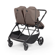Ickle Bubba Altair Twin 17 Piece Travel System with i-Size Nimbus 180° Spin Car Seats & ISOFIX Bases - Mink