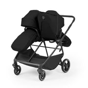 Ickle Bubba Altair Twin Stroller - Black