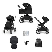 Ickle Bubba Altima 9 Piece Pram - Black