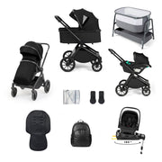 Ickle Bubba Altima Nimbus 180° Spin i-Size Travel System & Home 14 Piece Bundle