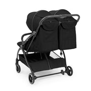 Ickle Bubba Aries Double Auto-fold Stroller - Black