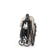 Ickle Bubba Aries Double Auto-fold Stroller - Stone