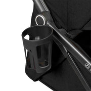 Ickle Bubba Aries Double Max Auto-fold Stroller - Black