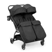 Ickle Bubba Aries Double Max Auto-fold Stroller - Graphite Grey