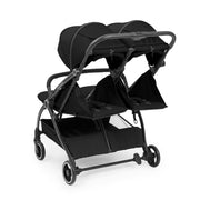 Ickle Bubba Aries Double Prime Auto-fold Stroller - Black