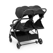 Ickle Bubba Aries Double Prime Auto-fold Stroller - Graphite Grey