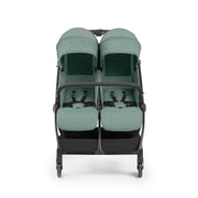 Ickle Bubba Aries Double Prime Auto-fold Stroller - Sage Green