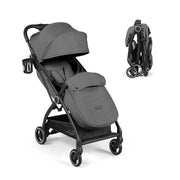 Ickle Bubba Aries Max Auto Fold Stroller - Graphite
