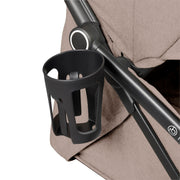 Ickle Bubba Aries Prime Auto Fold Stroller - Biscuit