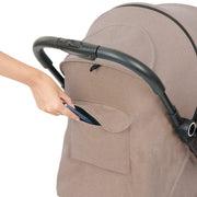 Ickle Bubba Aries Prime Auto Fold Stroller - Biscuit