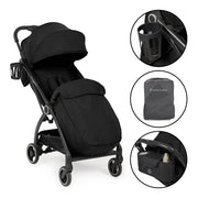Ickle Bubba Aries Prime Auto Fold Stroller - Black