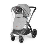 Ickle Bubba Stomp Luxe 12 Piece Travel System with Maxi-Cosi Cabriofix i-Size Car Seat & ISOFIX Base - Pearl Grey