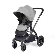 Ickle Bubba Stomp Luxe 12 Piece Travel System with Maxi-Cosi Cabriofix i-Size Car Seat & ISOFIX Base - Pearl Grey