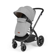 Ickle Bubba Stomp Luxe 12 Piece Travel System with Maxi-Cosi Cabriofix i-Size Car Seat & ISOFIX Base - Pearl Grey