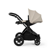 Ickle Bubba Stomp Luxe 12 Piece Travel System with Maxi-Cosi Cabriofix i-Size Car Seat & ISOFIX Base - Stone