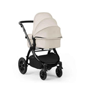 Ickle Bubba Stomp Luxe 12 Piece Travel System with Maxi-Cosi Cabriofix i-Size Car Seat & ISOFIX Base - Stone