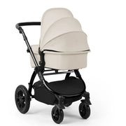 Ickle Bubba Stomp Luxe 12 Piece Travel System with i-Size Cirrus Car Seat & ISOFIX Base - Stone