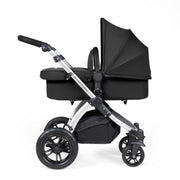Ickle Bubba Stomp Luxe All in One i-Size Travel System with ISOFIX Base - Black