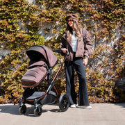 Ickle Bubba Stomp Luxe Elements Edition 12 Piece Pram - Chestnut