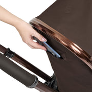 Ickle Bubba Stomp Luxe Elements Edition 15 Piece Travel System with Nimbus - Chestnut