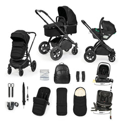 Ickle Bubba Stomp Luxe Elements Edition 16 Piece Travel Bundle with Nimbus - Raven