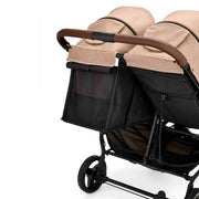 Ickle Bubba Venus Prime Double Stroller - Biscuit